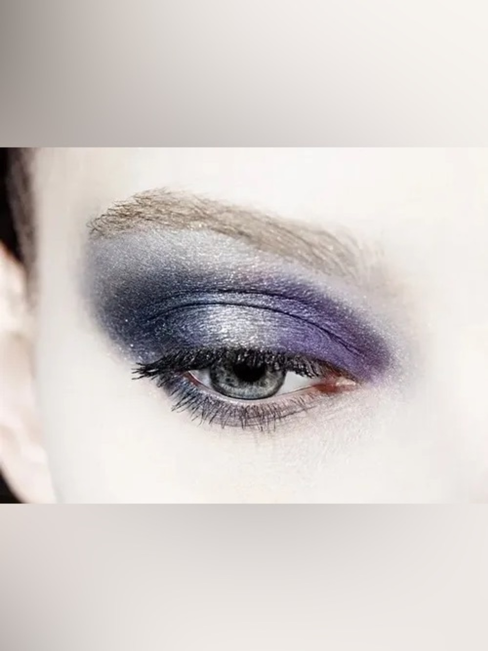 Givenchy luxury quad eyeshadow palette prism quatuor Ecume blue purple glam NIB